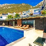 Koerdere 3 Bedroom Seaview With Private Pool Hot Tub Villa Kalkan