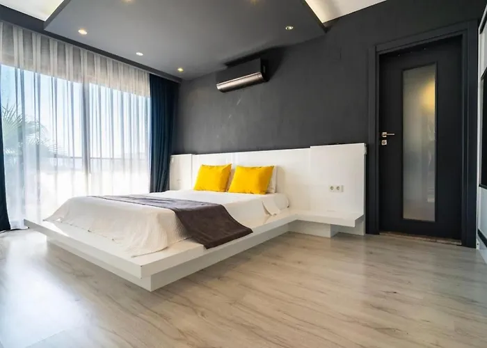 Koerdere 3 Bedroom Seaview With Private Pool Hot Tub Kalkan