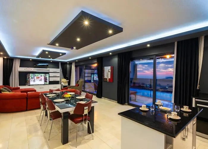 别墅 Koerdere 3 Bedroom Seaview With Private Pool Hot Tub *