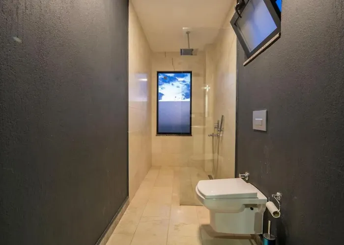 Koerdere 3 Bedroom Seaview With Private Pool Hot Tub 别墅 卡尔坎